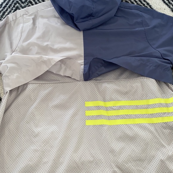 Adidas ID Shell Anorak Ivory Women Size Large - Picture 7 of 9